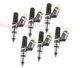 3155040 6PCS Fuel Injectors for Volvo D12 Engine EC330B EC360B EC460B Excavator