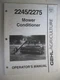 GEHL 2245 & 2275 MOWER CONDITIONER OPERATORS MANUAL