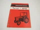 Allis Chalmers 5020 5030 Simplicity 9523 9528 Tractor Operator's Manual