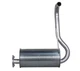 17510-U1100-71 Muffler For Toyota 6FGCU20 6FGCU25 42-FGCU20, 6FGU15