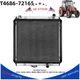 Radiator T4686-72165 T4686-72162 For Kioti Tractor DS4110 DK35 DK40 DK50