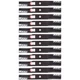 12PK Oregon G6 Gator Blade for 72" Kubota - RCK72P-F36, RCK72P-F39, RC72-30B