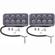 2X LED Headlight V0511-53510 For Kubota Skid Steer SVL65-2 SVL75 SVL75-2 SVL90