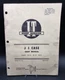 I&T Shop Service Manual J I Case C-32 1270 1370 1570 Fix Repair Maintenance