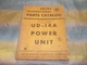 International UD-14A Power Unit Parts Catalog International UD-14A Power Unit Parts Catalog