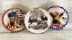 AGD Patriotic Decor - July 4th Highland Cow Farm Tractor Barn 3pc Set