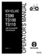 NEW HOLLAND TS90 TS100 TS110 WITH ECONOSHIFT TRANS OPERATOR`S MANUAL