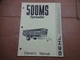Gehl 500MS Spreader Owners Operators Manual 11/72