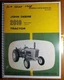 John Deere 2010 Row-Crop Utility Gasoline Tractor S/N -29000 Operator Manual '60
