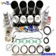 4TNE84 Overhaul Rebuild Kit For Yanmar Engine Daewoo DSL601 Mastung 940 Loader