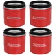 4X Transmission Filter For Allison 1000/2000/2400 6.6L Duramax Diesel  29539579