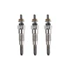 3X Glow Plug 15951-65510 For Kubota B4200 B5200 B6200 B7200 B8200 B20 G3200