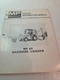 Massey Ferguson MF 60 Backhoe Loader Service Information Manual
