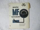 Massey-Ferguson MF 33 35 55 TO-20 44 tractor instruments gauges data book manual