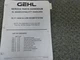 Gehl DL-8H DL-10L Dynalift Telehandler 55Ft Boom Parts Catalog Manual Addendum