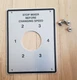  Hobart Mixer shift selector plate H-600 60qt  L800 80hobart #  117873-00001 