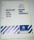 New Holland TS90 TS100 TS110 Tractor Repair Time Schedule Flat Rate Manual 10/98