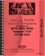 Massey Ferguson 35 50 Tractor Service Manual (MH-S-MF35,50+)