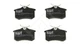 Rear axle HART 221 622 brake pad set, disc brake for Audi, Citro&euml;n, DS, Fiat