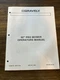 Gravely Original 50" PRO MOWER-OPERATOR&rsquo;S MANUAL Part No. 38570