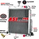 ALUMINUM RADIATOR FIT CASE IH INTERNATIONAL 574 674 2500A TRACTOR DIESEL ENGINE.