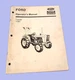 Ford New Holland 1700 Tractor  Operator's Manual SE3752A 42170011 Free Ship