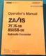 HITACHI 75US-5N 85USB-5N EXCAVATOR OPERATOR OPERATION & MAINTENANCE MANUAL BOOK