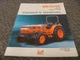 Kioti DK35 DK40 4WD Tractor Owner Operator Manual User Guide Part No. D615-O00
