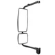 Left Side Mirror Complete Set For 02-18 International Durastar 4200 4300 Black