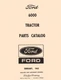 Ford 6000 Series Commander Tractor Parts Catalog Manual