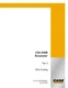 CASE CX135SR TIER 3 EXCAVATOR PARTS CATALOG