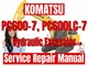 Komatsu Hydraulic Excavator PC600-7 PC600LC-7 Service Repair Manual