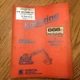 Koehring 666D PARTS BOOK OPERATION MAINTENANCE MANUAL GUIDE HYDRAULIC EXCAVATOR