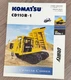 KOMATSU BROCHURE CD110R-1