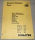 KOMATSU D31E-20 D31P-20 D37E-5 D37P-5A DOZER OPERATION & MAINTENANCE MANUAL