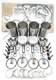 Overhaul Rebuild Kit for Cummins B3.3 QSB3.3 Engine