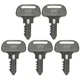 5 PCS 373 Ignition Key 55364-41180 for Kubota F2000 F2100 F2100E F2400 FZ2100