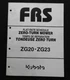 2003-2007 GENUINE KUBOTA ZG20 ZG23 ZERO-TURN MOWER FLAT RATE SCHEDULE MANUAL