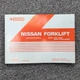 Nissan UniCarriers KAPH02A25 Forklift Lift Truck Owner Operator User Manual KH02