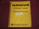 GROVE RT75S Crane PART Manual Caterpillar 3208  09/1976