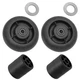 Deck Front & Rear Gauge Wheels for John Deere X400 X465 X475 X485 X495 Tractor
