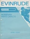 1973 EVINRUDE NORSMAN SNOWMOBILE PARTS MANUAL 406071 (651)