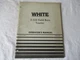 1980 White 2-135 tractor field boss operator's manual