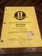 IT MANUAL OLIVER 99 6 CYL, SUPER 99, SUPER 99 GM TRACTOR O-7 I&T Tractor
