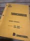 Dresser International Turbocharger IH Engine Shop Service Repair Manual Book