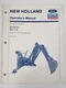 Ford New Holland Backhoe BH-134 Operators Manual 43650152 L-780 Series Loader