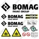 Fits Bomag BW 145D Decal Kit Soil Compactor Roller - 7 YEAR OUTDOOR 3M VINYL!