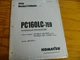 Komatsu PC160LC-7E0 Excavator w 4D107E-1 Engine Shop Manual Foldouts 20001-Up