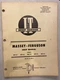 Massey-Ferguson Shop Manual MF-42