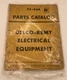 Delco-Remy McCormick-Deering Farmall Parts Catalog International Harvester IH 